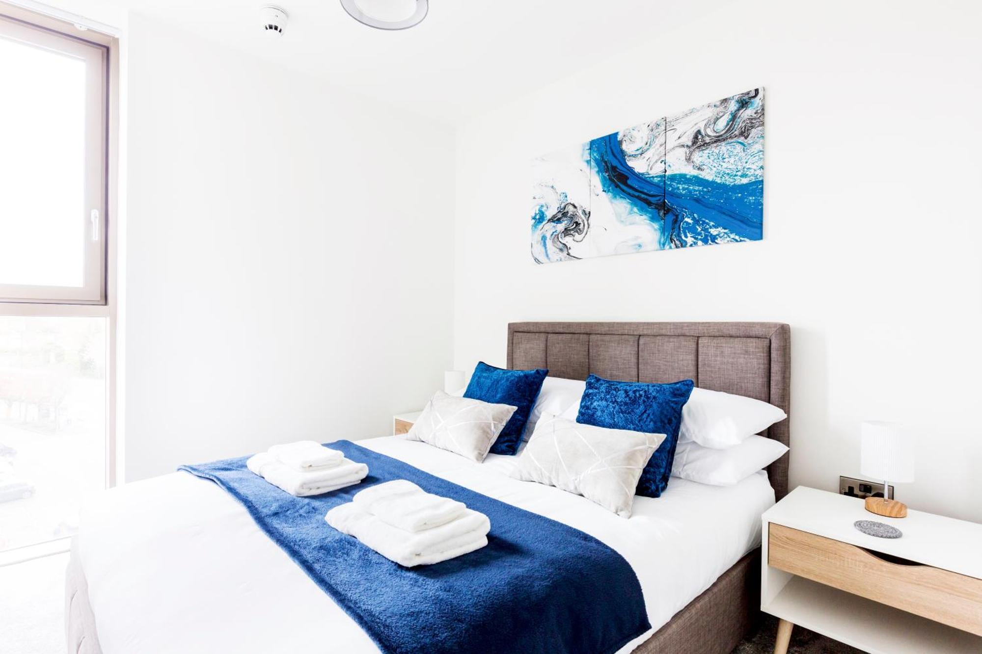 Modern City Flat With Gym & Spa Apartment Manchester Exterior photo